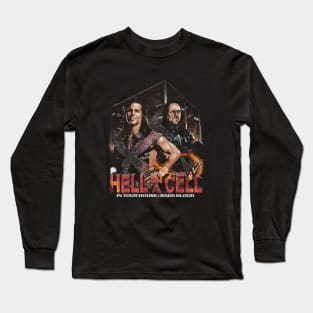 Undertaker Vs. Shawn Michaels Hell In A Cell Long Sleeve T-Shirt